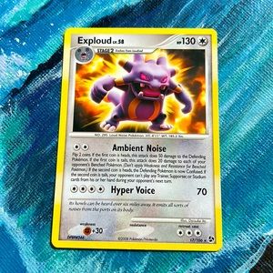 2008 Pokemon Exploud Lv. 58